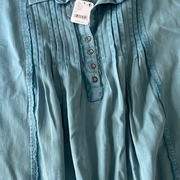 🚨FLASH SALE!🚨✨NEW!✨Free People We The Free Classic Shirt - Picture 7 of 8